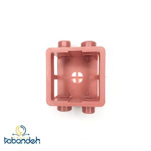 قوطی کلید و پریز چهارگوش